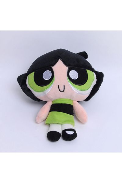 Choice 1pcs 20cm Cartoon Anime Powerpuff Girls Plush Toys Cute Blossom Buttercup Bubbles Stuffed Plush Doll