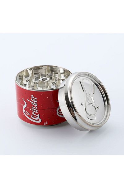 Choice KeLe 50mm Novelty Style Zinc Alloy Herb Grinder Metal Herb Grinder 3 Layers Hand Herb Grinder Smokin