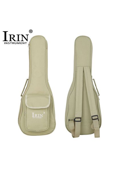 IRIN 24 Inch Ukulele Bag Portable Soft Case Waterproof Oxford Cloth Hawaii 4-string Guitar Backpa...