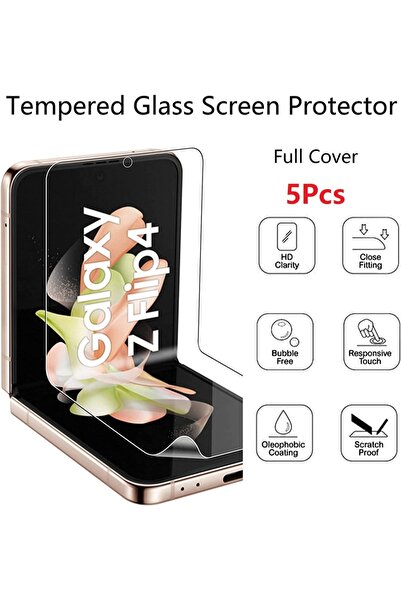 Choice1 5 قطع من غشاء الهيدروجيل لهاتف Galaxy Z Flip 5، أفضل غشاء جل لهاتف Z ...