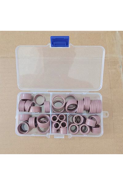 Choice 40pcs Free Shipping,40 Pieces Air Conditioning Pipe Joint Sealing Rubber Ring For Renault,seal O-rin