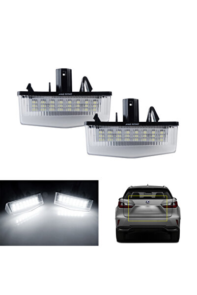 Choice 6000K أبيض 2x Canbus LED لوحة رقم الترخيص الخفيفة لـ Lexus CT200h IS30...
