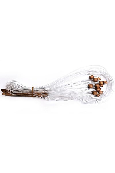 Choice B Carbonized Bamboo Knitting Needles Rug Weave Carpet Flexible Afghan Tunisian Crochet Hook 10mm -.