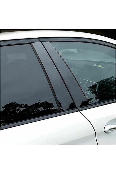 Choice 6pcs Window Door Column B C Pillar Post Cover Trim For Kia Sportage 2011 2012 2013 2014 2015 2016...