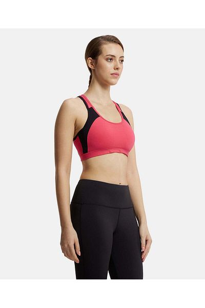 JOCKEY Power Back Padded Active Bra 1380-01 Multicolor