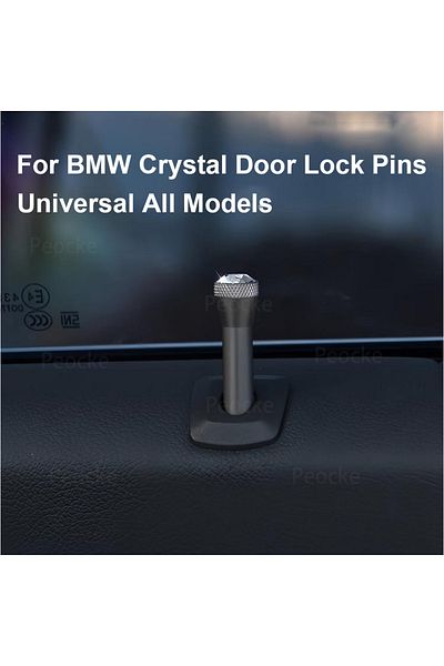 Choice Universal All Models For BMW Crystal Door Pin Lock G30 G20 G05 G06 G01 G08 G11 G12 F10 F20 F30 F1...