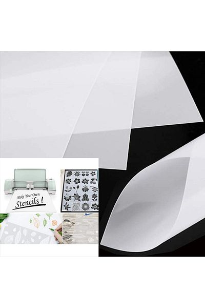 Choice Blank Stencil Film Stencil PET Material Template Sheets for Stencils DIY Used To Cut Stencils On ...