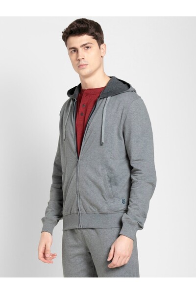 JOCKEY USA Originals Hood Jacket US91-01 Gray