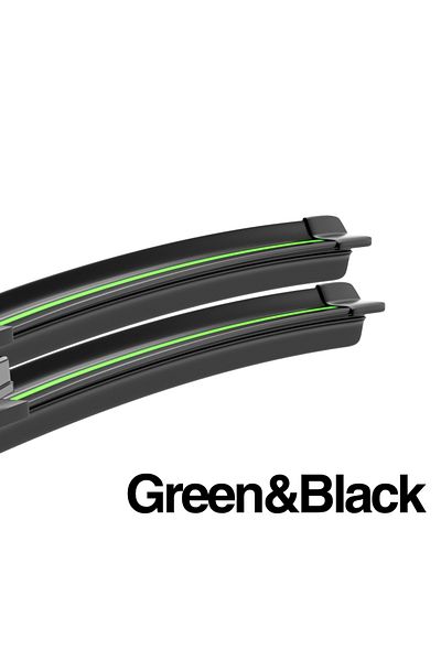 Choice 2012-2018 Black-green Wiper Front Wiper Blades For Ford Kuga Mk 2 Escape C520 2012 - 2018 2017 Winds