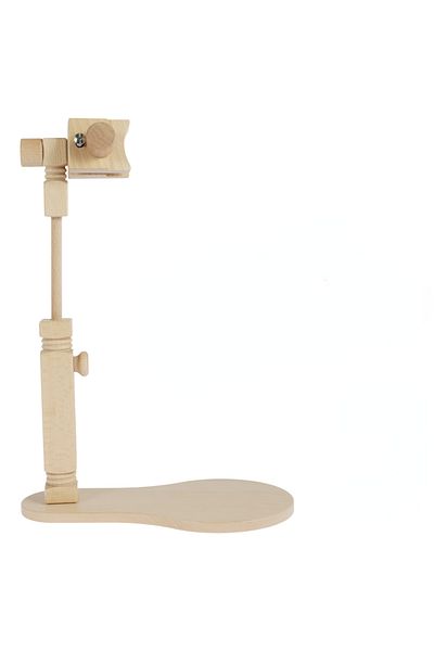 Choice Type A Wooden Embroidery Stand Embroidery Hoop Hands-free Cross Stitch Stand 360° Rotated Embroidery