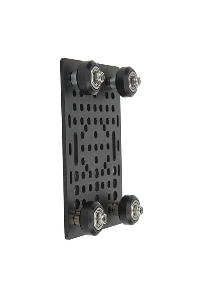 Choice With Pulley Gantry Plate Aluminum High Strength Gantry Board Black Anodized 3d Printer Linear Univer