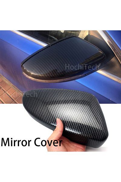 Choice غطاء مرآة جانبية بمظهر كربوني لسيارة فولكس فاجن جولف 7.5 MK7 7 GTD R GTI 6 Passat B7 CC Scirocco Polo 6...