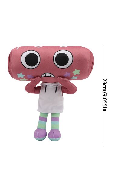 Choice 23cm Pink 23cm Kawaii Cartoon Plush Toy Dandy's World Plush Cosmo Around Cosmo Character Plush Exqui