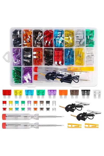 Choice 306pcs 306pcs Fuse Assortment Kit Car Boat Truck Suv Car Assorted Replacement Blade Fuses With 2 Car