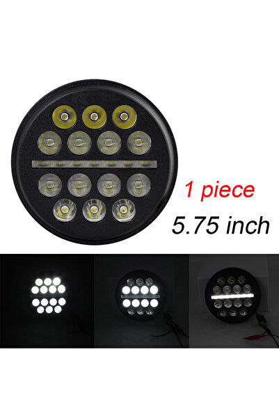Choice1 1 قطعة 5.75 بوصة 7 بوصة 5.75 بوصة 4.5 بوصة مصباح أمامي دائري LED عالي...