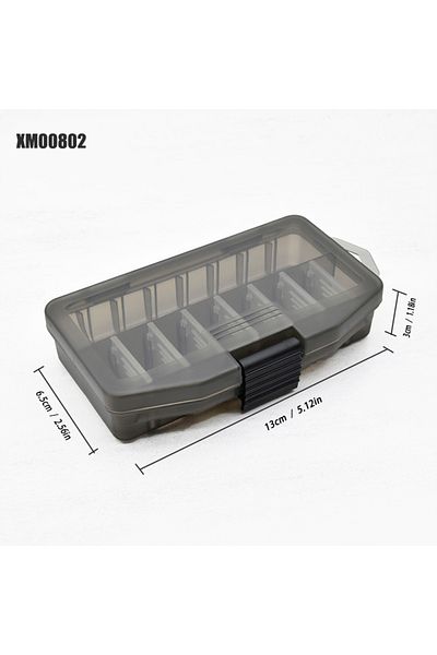 YIRUMEI Xm00802 New Fishing Tackle Box Portable Fishing Accessories Tool Storage Box Fish Hook Lure Fake Bai