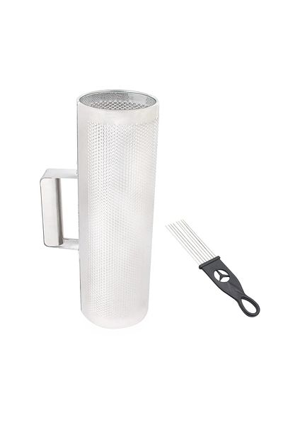 Choice Silver Scraping Tube Stainless Steel Guiro With Scraper Orff Music Teaching Scraper Aids Latin Percu