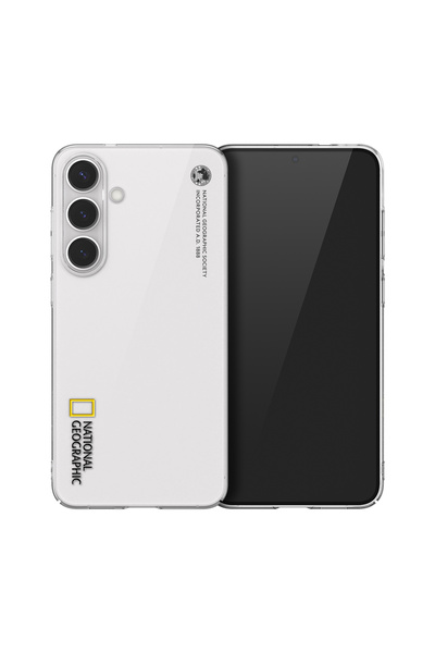 NATIONAL GEOGRAPHIC Crystal Slim Fit Case V4 Galaxy S25 Plus - Transparent
