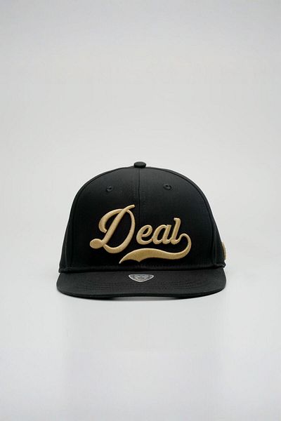 Rust&Rich Women Men Black Hiphop Cap-Motto Collection-Deal