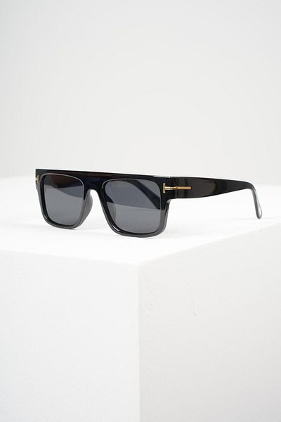 WATCHOFROYAL Royal Eyewear Re8137 Bright Black Polarized Sunglasses