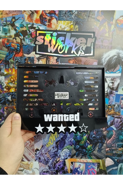 Sticker Works Wanted Motor Plakalık