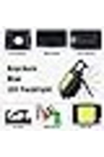 AWH Keychain Light - 4 Modes Rechargeable Mini Flashlight with Bracket, Bottle Opener, Magnet