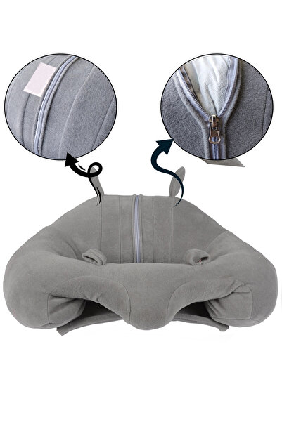 BabyModa Bebek Oturma Destek Minderi, Koltuğu, Gri Bebek Koltuğu, Cocuk Gerec...