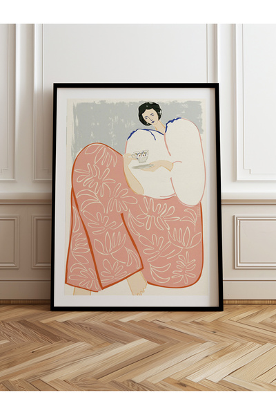 HOMEPACK Pictură cu un singur cadru din lemn Pictură poster dintr-o bucată TK/762