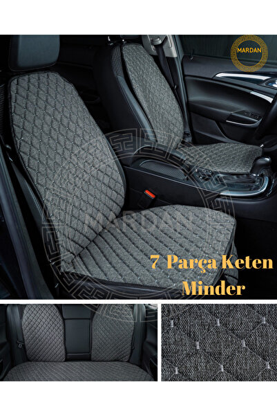 Galaxy Audi A6 Sedan 2012-2016 Compatible 7 Piece Linen Cushion Set