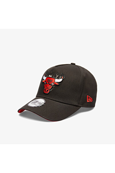 NEW ERA 9Forty Chicago Bulls Unisex Siyah Şapka