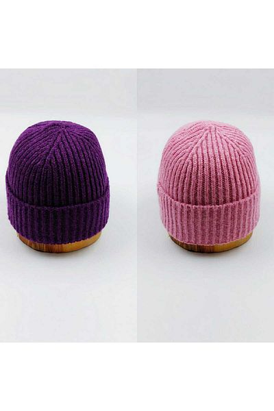 SOFT AKSESUAR Unisex πλεκτό μασίφ πουλόβερ Beanie