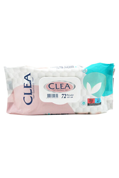 CLEA منشفة أطفال مبللة من فانتاسي، 72 قطعة مع غطاء