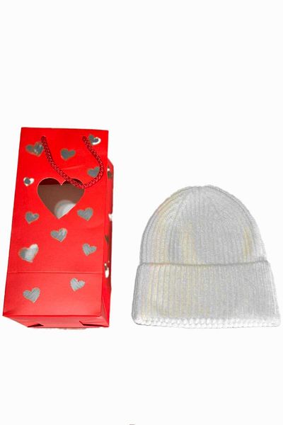 SOFT AKSESUAR Unisex Knitted Solid Beanie Sweater