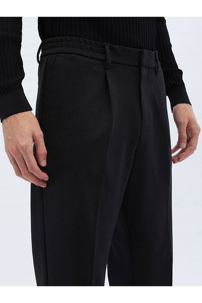 Kip Gestrickte Freizeithose im Karottenschnitt