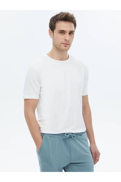 Kip T-Shirt aus Baumwollmischung mit Rundhalsausschnitt