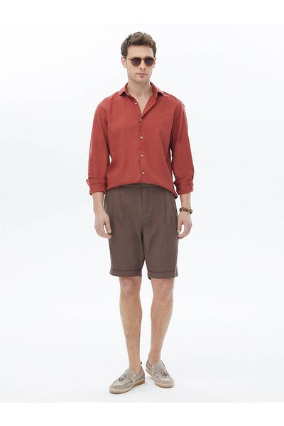 Kip Gewebte Casual Bermuda
