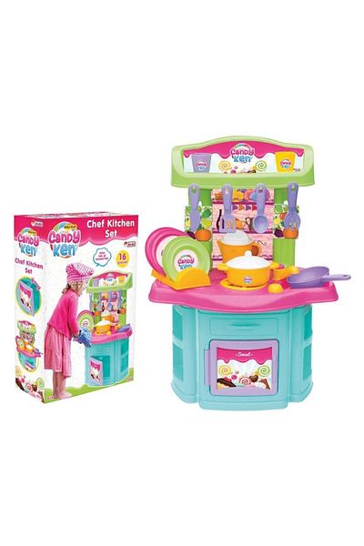 DEDE Fun Colorful Candy & Ken Chef Kitchen Set 01505