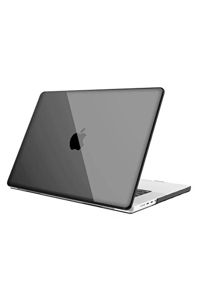 Nettech Macbook Pro 14.2 A2442 Uyumlu Nano Silikon Arka Koruma - Siyah