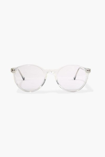 WATCHOFROYAL ROYAL EYEWEAR RE98002 TRANSPARENT UNISEX SUNGLASSES