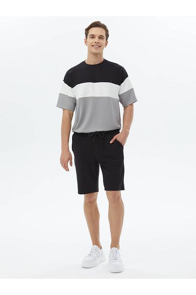 Kip Lässige Bermuda im Jogging-Fit in schlichtem Strick