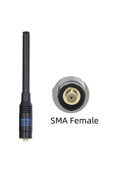 Diamondss RH775 teleskopik telsiz Anten Dişi uzayan anten 10 cm den 38 cm