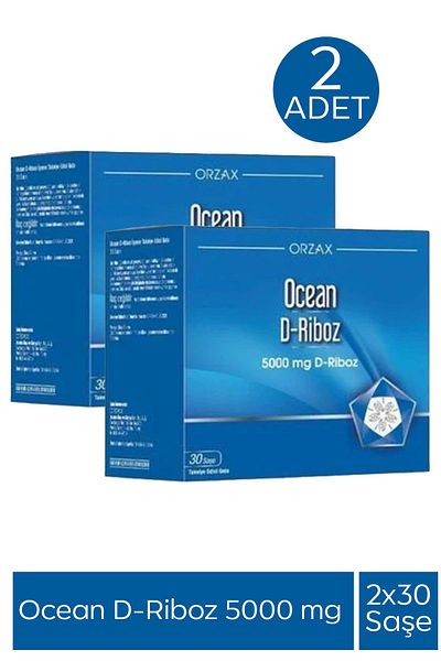 Ocean D-Riboz 5000 Mg 30 Sachets 2 Pieces