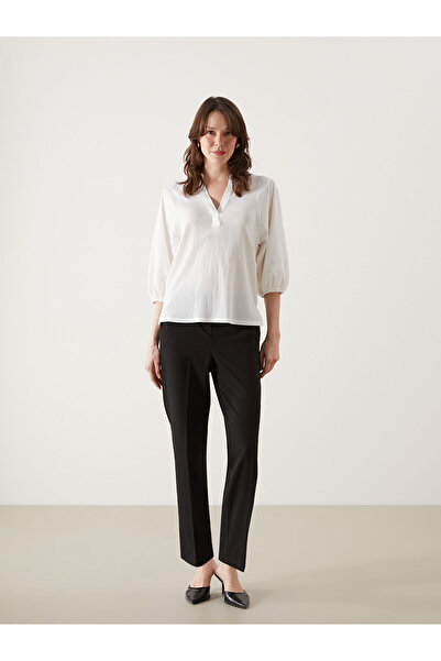 LC Waikiki Özmarka New Season Elastic Waist Women's Trousers