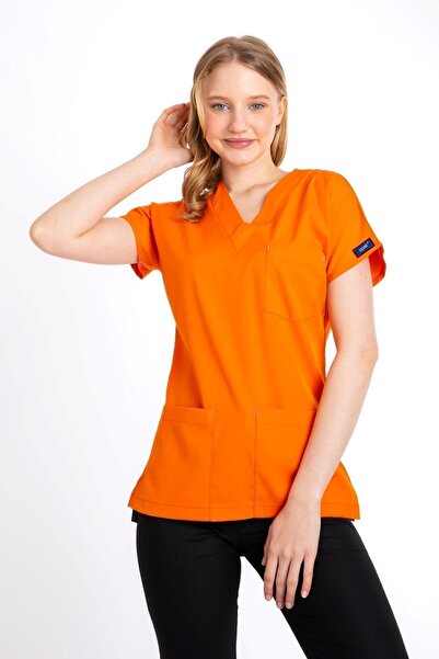 Uçak Medikal Ретро помаранчевий Core-flex з еластаном, верхня частина