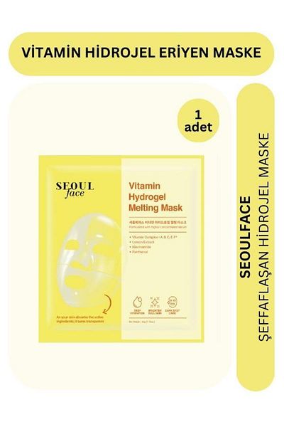 Dermal Seoulface Vitamin Hydrogel Transparent Melt Mask 34g