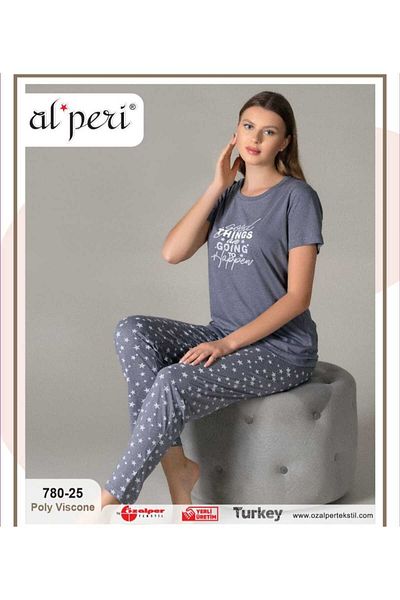 MODA ALPERİ 780-25 ΣΕΤ ΠΙΤΖΑΜΑ ΚΟΝΤΟΜΑΝΙΚΗ