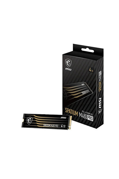 MSI SSD SPATIUM M480 PRO PCIE 4.0 NVME M.2 4TB