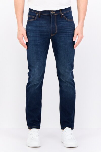 Lee Men Slim Fit Wash Stretchable Denim, Navy