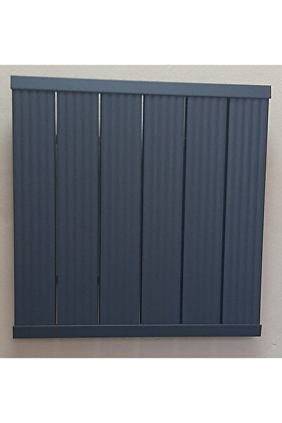 EuroStar Alüminyum Panel Radyatör Ekol Model 600 Mm X 17 Dilim Ral 7016 Antra...
