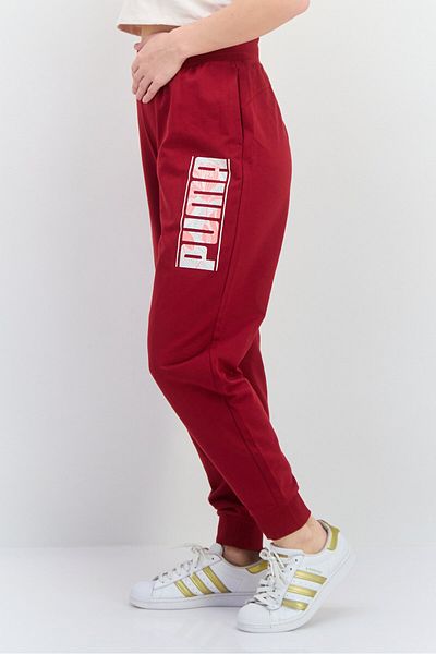Puma Women Regular Fit Outdoor Sweatpants, Red